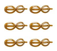[6 ] 8-shape Flat Claw Clips Women, Flat Hair Clips For Thick Hair & Thin Hair, Hair Barrettes For Women Fine Hair, French Barrette Hair Clips, Hair Accessories For Women, French Twist Hair Clip
