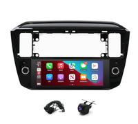 6.86 inch Android 14 Car Stereo for VW Up 2016 2017 2018 2019-2023, 2+32G Touch Screen Double Din Car Radio GPS Sat Navi with Wireless Carplay Android Bluetooth Upgrade Head Unit Backup Camera FM/RDS