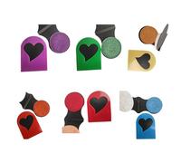 6/8Pcs Easy Apply Temporary Hair Coloring Powder Simple Steps for Beginners Gentle Formulas Quick Dry Washable Party Color