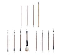 6/9/12/16x Chinese Calligraphic Brush Set Art Supplies Japanese Sumi Drawing Brushes Chinese Writing Brushes