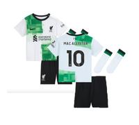 (6-9 Months) 2023-2024 Liverpool Away Infant Baby Kit (Mac Allister 10)