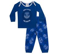 (6-9 Months) Everton FC Baby Pyjamas Long Boys Kids Official Football Gift