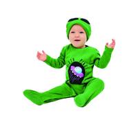 (6-9 Months, Green) Smiffys Baby Birth Place Alien Costume
