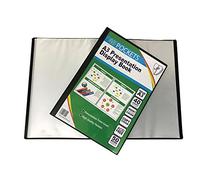 6 A3 Display Book Presentation Folder 20 Pocket Black