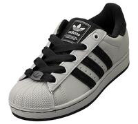 (6) adidas Superstar Ii Unisex Fashion Trainers in Grey Black