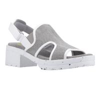 (6 (Adults')) Lilly | Grey/White | Women's Heeled Sandals