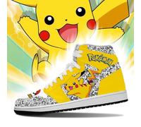 (6 (Adults')) Pikachu Sneakers Cute Pokemon Sneakers