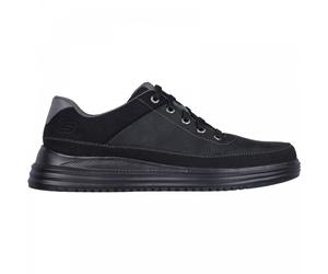 (6 (Adults')) Proven - Aldeno | Black | Men Lace Up Shoes