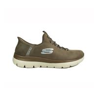 (6 (Adults')) Skechers Slip-ins: Summits - Unknown Trail | Brown | Women's Slip On Trainers