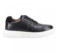 (6 (Adults')) Wyatt | Black | Men's Casual Lace Up Trainers