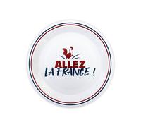 6 Allez la France 23 cm paper plates