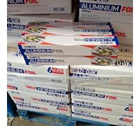 4 - Aluminium Foils 18" Roll Kitchen Catering (450mm x 75m) Cutter Box Strong Packing by oneone