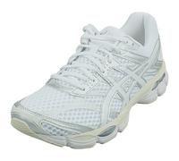 (6) Asics Gel-cumulus 16 Womens Fashion Trainers in White Silver