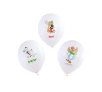 6 Asterix latex balloons 27 cm