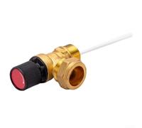 6 Bar TPR15 Pressure and Temperature Limiting Valve 90-95°C for Hot Water Heating Tank (DN15)