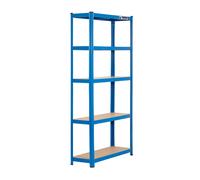 6 Bays | 180x90x30cm | Blue | Boltless Garage Shelving Unit | 1000kg