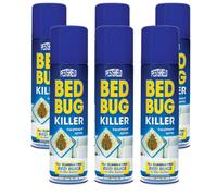 6 Bed Bug Flea Killer Spray Pestshield Bed Bug Treatment Carpet Mattress 200ml