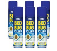 6 Bed Bug Flea Killer Spray Pestshield Bed Bug Treatment Carpet Mattress 200ml