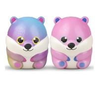 6" Belly Buddy Hamster Squishy - Forest & Twelfth Slow Rising Animal Toys for Kids, Fidget Toys Squishy Stress Relief for Kids and Adults, Comes in Random Colors (Pack of 2 Random)