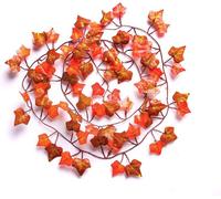 6 Best Artificial 7Ft - 210Cm Two Tone Autumn English Ivy Halloween Garland String Strand Twine Decoration - Il15