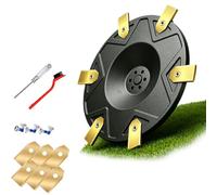 6-Blade Blade Disc Compatible with Mova 600, 600 Kit, 1000 Robotic Lawnmowers, Replacement Blade Plate, Lawn Mower Robot Accessories with 6 Blade Blades and Tool Set