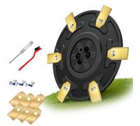 6 Blade Blade Plates Compatible with Gardena Sileno Minimo 500 m²/350 m²/250 m² Robotic Lawnmower, Replacement Blade Disc, Lawn Mower Robot Accessories (with Tool Set)