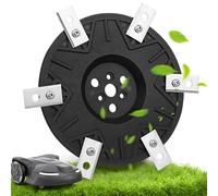 6 Blade Discs Compatible with Worx Landroid, M500 M700 WR167E WR141E Vision M600, Blade Disc + 6 Replacement Blades Compatible, Blade Disc Compatible with Worx Landroid Robotic Lawnmower
