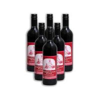 6 Bottles 0.75l of Non Alcoholic Communion Wine - Alcohol Free Wine for Church Services, Religious Celebrations, Holy Sacrament, Altar Wine - Non Alcoholic Red Wine