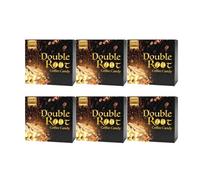 6 Box Double Root Arabica Coffee Candy Roasted Cafe Bonbons Energy Support (10 Pieces/Pack)