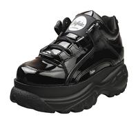 (6) Buffalo 1339-14 2.0 Womens Platform Trainers in Black Patent