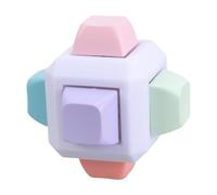 6-button mechanical keyboard switch sampler features a fashionable unsightly hexagonal shape with no light design
