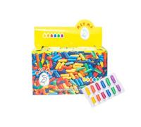 6 Capsules Dye Paint for Decorating Painting Colourful Art Easter Eggs - Red,Green, Orange, Blue, Yellow, Purple Colours