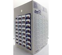 6 Cards 6 Blisters for 31 Day Monthly Vac Pack Cold Seal Pill Storage, Summer Camps, Pharmacists, Cargivers (6)