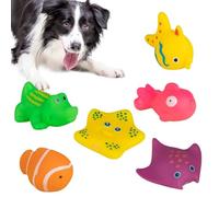 6 Cat Pool Toys, Interactive Fish Toys for Cat/Dog, swimming pool cat toys, Fun sounding water fish toy, Floating Water Toy for Pool, Pet Shelter, Bathroom
