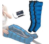 6-Cavity Air Compression Leg Massager for Circulation & Pain Relief, Professional Lymphatic Drainage Massager, Recovery Boots, Electric Blood Circulation Machine for Legs (6 Cavities 2 Legs)