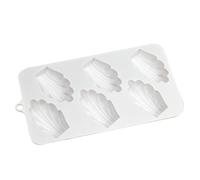 6 Cavity Donut Mold - 6-Hole Baking Mold, Unique Shape Muffin & Cake Pans, Pudding Mold | French Dessert Molds, bisccuit Molds, Kitchen Bakeware for Chocolate, Cake, Muffins & Pudding