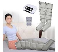 6 Cavity Electric Air Compression Massager Machine, Compression Pump, Recovery Boots, Full Body Waist Arm Leg Relax Instrument, for Full Body Massage Pressotherapy Lymphatic Drainage (6 Cavities