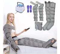 6-Cavity Electric Air Compression Massager Machine, Waist Arm Leg Calf Massage Machine Relax Blood Circulation, Chronic Venous Disorders, Neuralgia, Numbness, Fatigue Relief