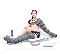 6-Cavity Full Body Waist Arm Leg Relax Instrument Wave Device Pressotherapy Boots Relax Instrument Professional Pain Relief & Circulation Improvement System - Adjustable Pressure
