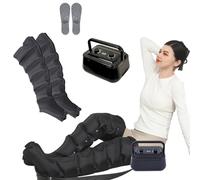 6 Cavity Pressotherapy and Lymphatic Drainage, Electric Air Compression Massager Machine, Full Body Waist Arm Leg Relax Instrument for Full Body Massage