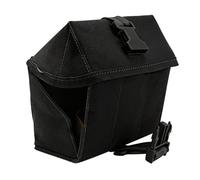 6-Cell 40mm Grenade/Utility Pouch, Tactical MOLLE Compatible Ammo Bag for Smoke, Flash, Stingball Rounds, Durable Gear Attachment(Black)