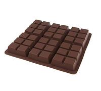 6 cell TOFFEE / FUDGE Chocolate Mould (100g) Professional Silicone Bar Mold Soap
