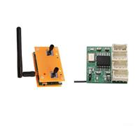 6-Channel 900mhz Rc Receiver Kit 3.3 Through 4.2v Ppm Transmitter for DIY Airplane Car Boat Tank Robot Remote Control System Miniature Model(Set)