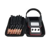 6-Channel Automotive Stethoscope Engine Diagnostic Tool, Multi-Channel Chassis Noise Detector with Sound Isolation Equipment, Abnormal Noise Finder Car Troubles