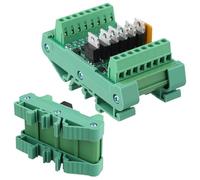 6-Channel PLC DC Amplify Board 5A NPN Output Optocoupler Isolation For Industrial Control Solenoid Valve Relay Motor