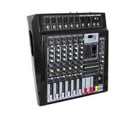 6 Channel Professional Mixer With Power Amplifier All-in-one Stage Performance High-power Mixer DSP Effect 700W Watt Amplifier Artists and Bands