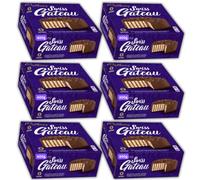 6 Chocolate Cadburys Gateau sponge cakes - Christmas, Anniversary, Birthday cake
