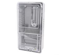 6 Circuit Electric Meter Box, Shock Resistant and Anti Collision, Designed for Reliable Household Use (A)