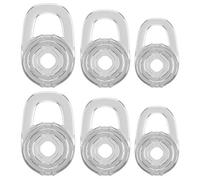 6 Clear Small Medium Large Eargels for PLANTRONICS Discovery 925 975 Wireless Bluetooth Headset Ear Gel Bud Tip Gels Buds Tips Eargel Earbud Eartip Earbuds Silicon Replacement Part Parts