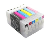 6 Color Compatible Refillable Ink Cartridge Set T7811 T7816 With Chips Compatible With Frontier-S DX-100 Fuji DX100 Printer
